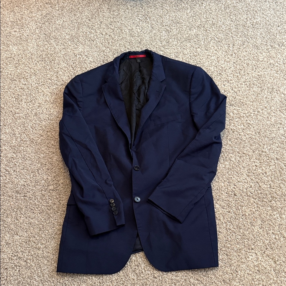 HUGO Dark Blue Men's Blazer